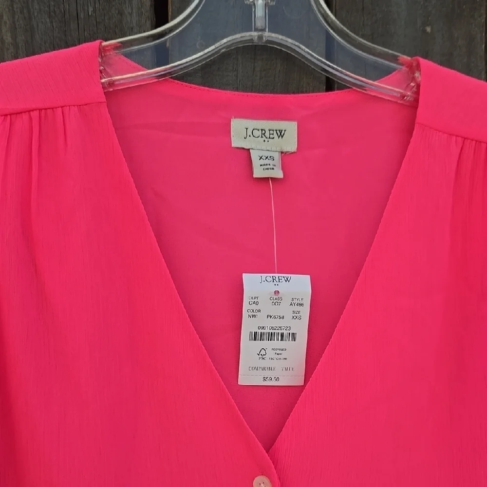 J. Crew Pink Women's Top